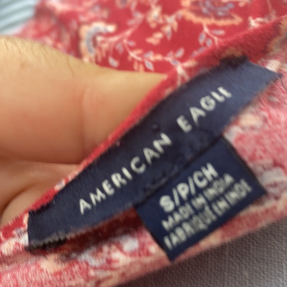 🌻American Eagle Boho Pink Floral Dress🌻 - Picture 8 of 8